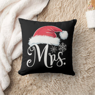 Almofada Pijamas De Natal Combinando Casais Sra Claus Papai