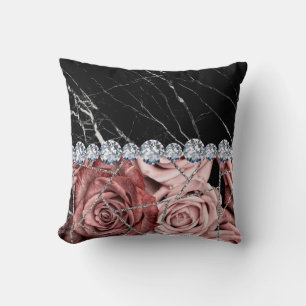 Almofada Pillo Rosa de Largura da Lente Negra de Prata Bran