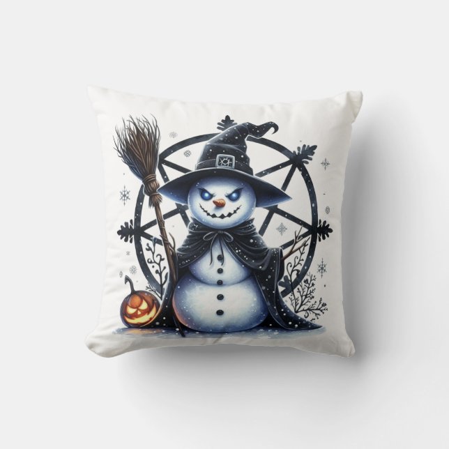 Almofada (Pillow) Feliz Natal Sombrio (Frente)