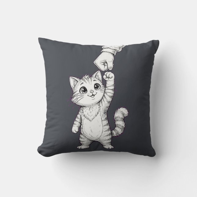 Almofada pillow - Fist Bump design  (Frente)