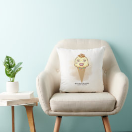 Almofada Pillow Suave Diversão Betty Butter Pecan