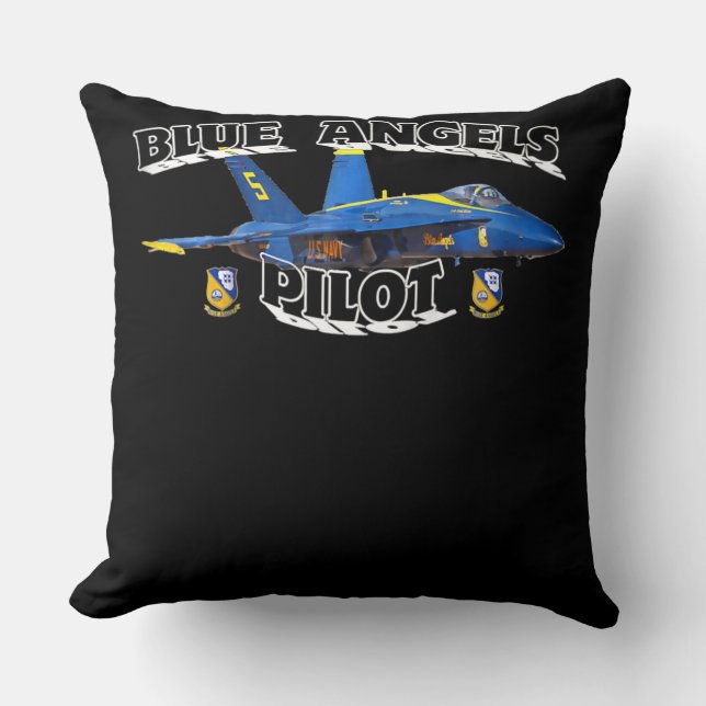 Almofada Piloto Blue Angels Childs Blue Angels - Presente (Frente)