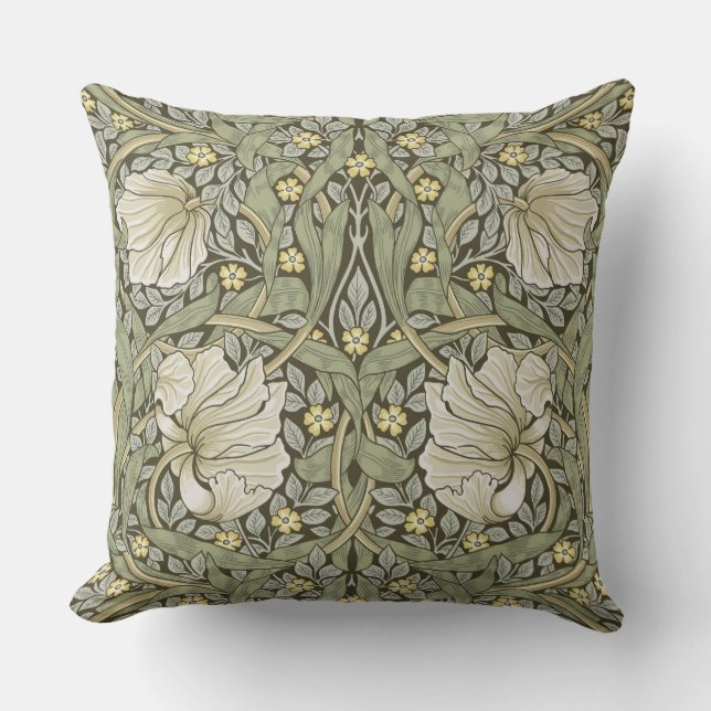 Almofada pimpernel original,William Morris,design de eterno (Frente)