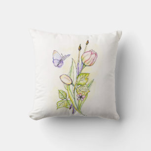 Almofada Pincéis e Flores