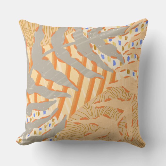 Almofada Pincel Rustic Pastel (Frente)