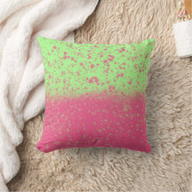 Pincelada Pastel Rosa e Verde