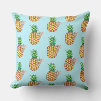 Almofada Pineapple Pika faz um Aqua Chomp