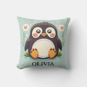 Almofada Pinguim Bebê Desenho Animado Fofo