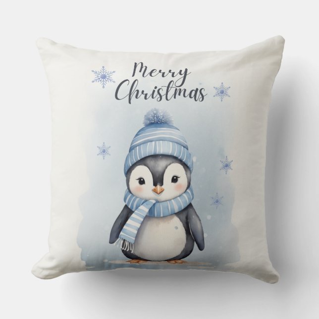 Almofada "Pinguim Bonito" (Frente)