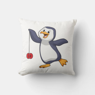 Almofada Pinguim com Yo-Yo
