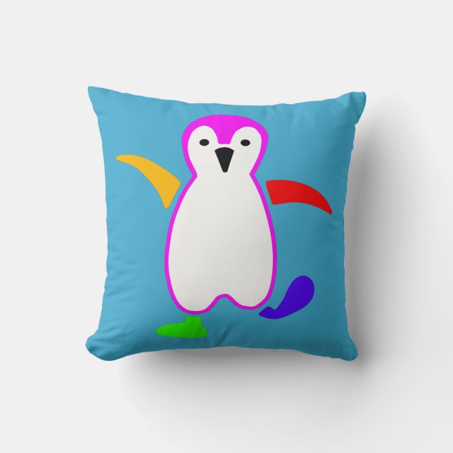 Almofada Pinguim feliz (Frente)