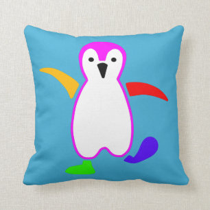 Almofada Pinguim feliz