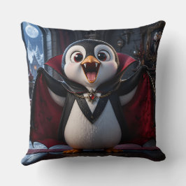 Almofada Pinguim vampiro/almofada grande