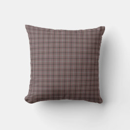 Almofada Pink Brown Plaid Classic Pattern