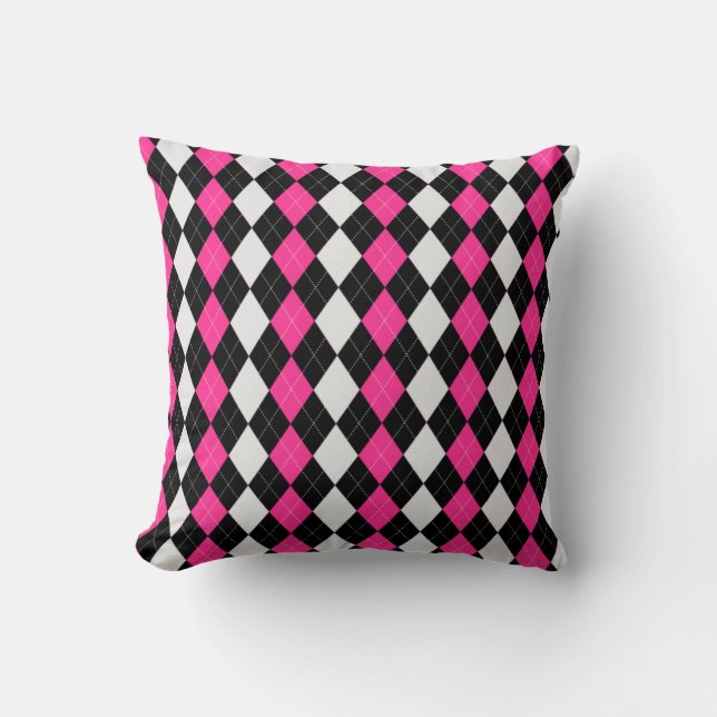 Almofada PINK de Ouros de Ouros Pretos e STRAWBERRY (Frente)