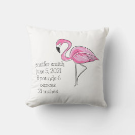 Almofada Pink Flamingo Pink - Pílula - Estatísticas de Nasc