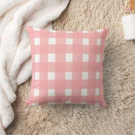 Almofada Pink Gingham Design