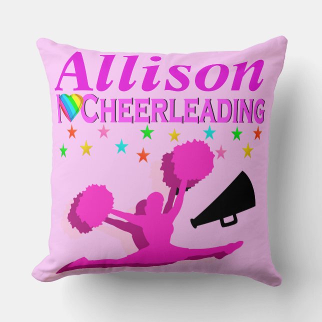 ALMOFADA PINK I ADORA CHEERLEADING TRAVESSEIRO PERSONALIZAD (Frente)