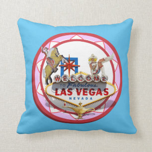 Almofada Pink Las Vegas Poker Chip