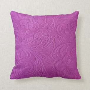 Almofada Pink Monotones Floral Sweet Leather