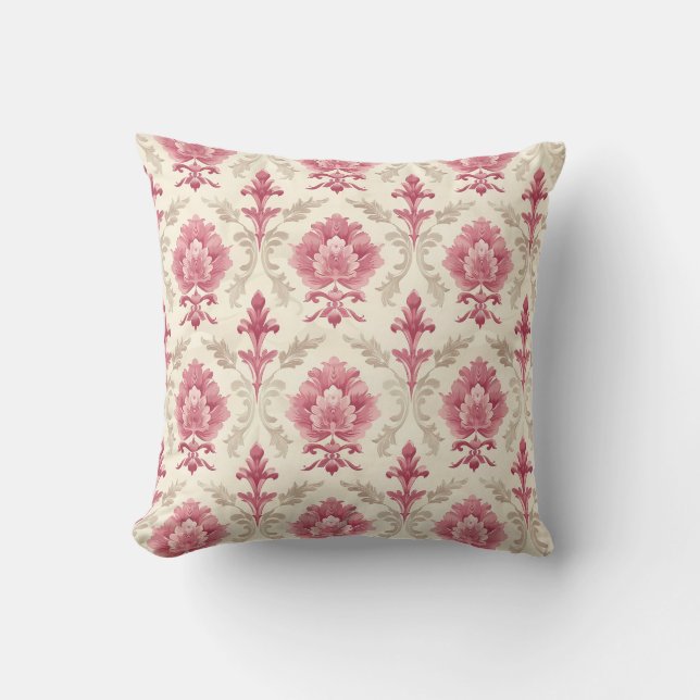 Almofada Pink Rose Foliage Princesscore (Frente)