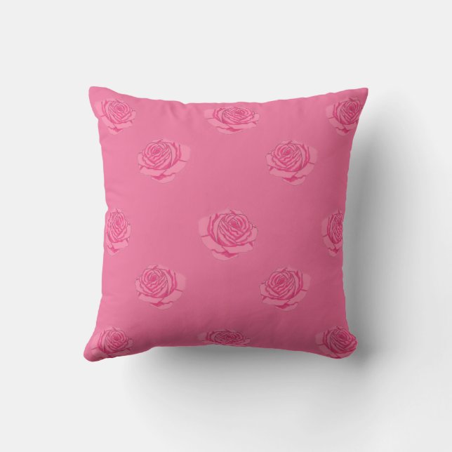 Almofada Pink roses (Verso)