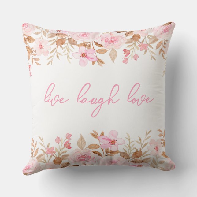 Almofada Pink Viva Ria Amor  (Verso)