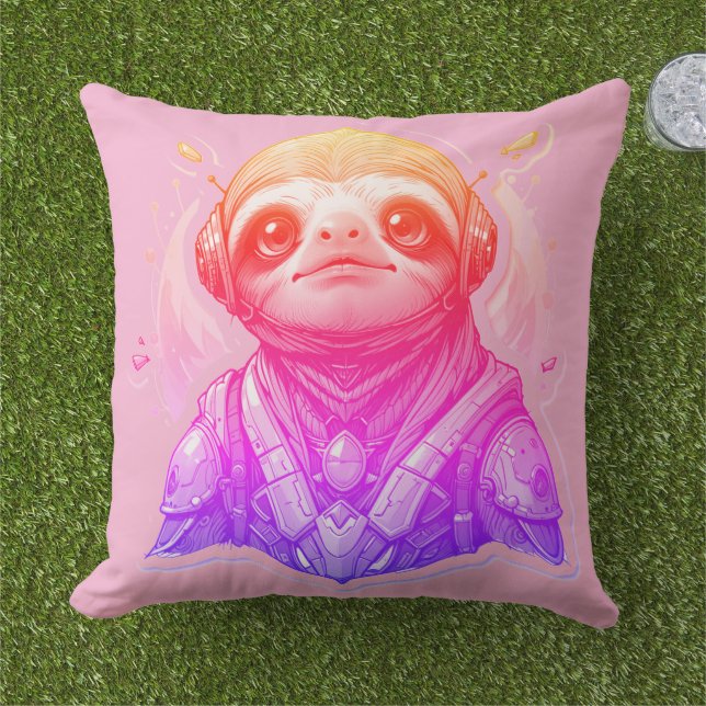 Almofada Pinkish Gleams, Legal Streams 51 x51 (Grama)