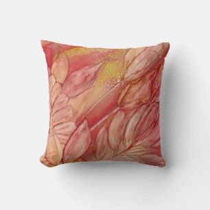 Almofada Pinks bonito e amarelos