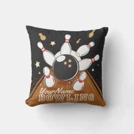 Almofada Pinos de Bola de Boliches de Greve de Bowler Perso
