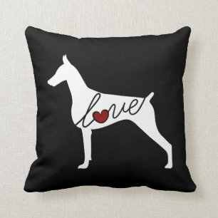 Almofada Pinscher do Doberman