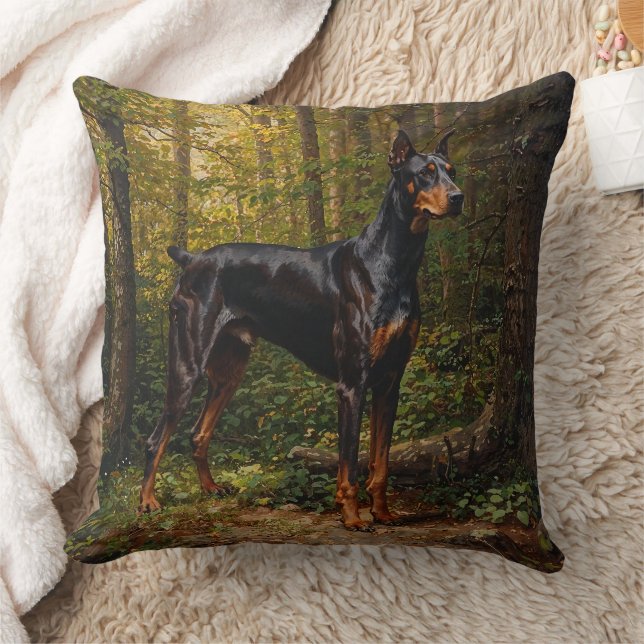 Almofada Pinscher Dobermann (Cobertor)