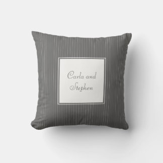 Almofada Pinstripe Monogramas