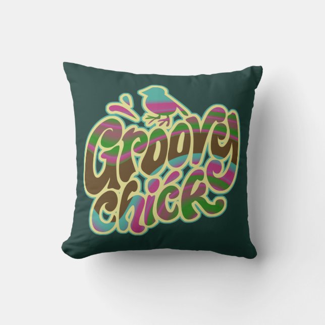 Almofada Pintinho Groovy (Frente)
