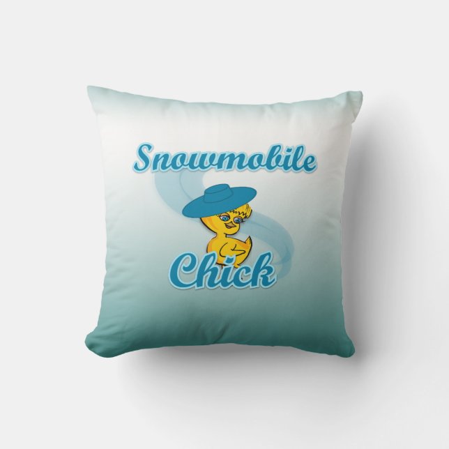 Almofada Pintinho Snowmobile nº 3 (Frente)
