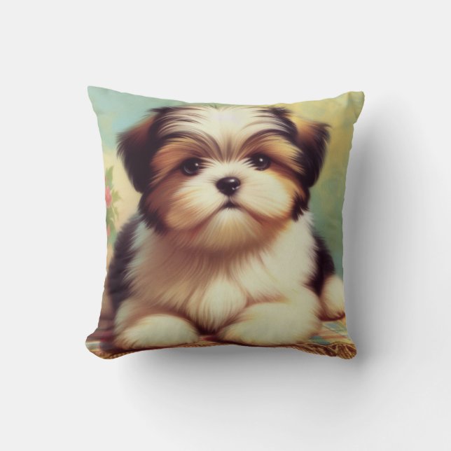 Almofada Pintor Cute Shih-Tzu (Frente)