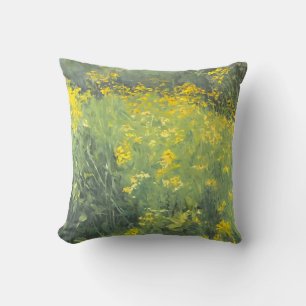 Almofada Pintor Original de Flor Amarelo