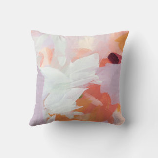 Almofada Pintura Abstrata Única Colorida Arte Original