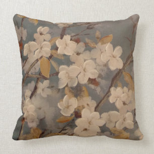 Almofada Pintura da flor do Dogwood
