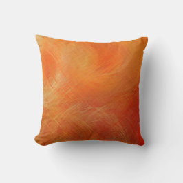 Almofada Pintura de Abstrato Laranja 15