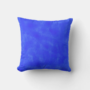 Almofada Pintura de Aquarela Azul