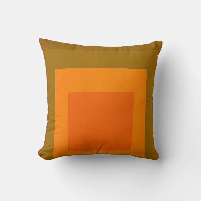 Almofada pintura de arte de Josef Albers (Frente)