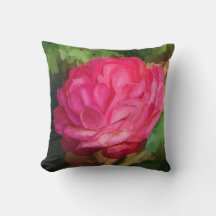 pintura digital rosa-rosa de óleo