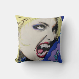 Almofada Pintura do "Duro de Beijo" numa