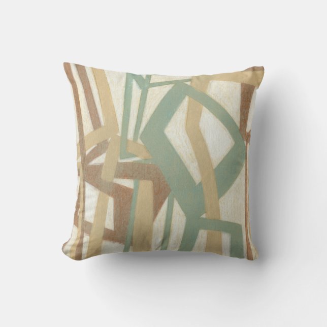 Almofada Pintura em mão livre por Norman Wyatt (Frente)