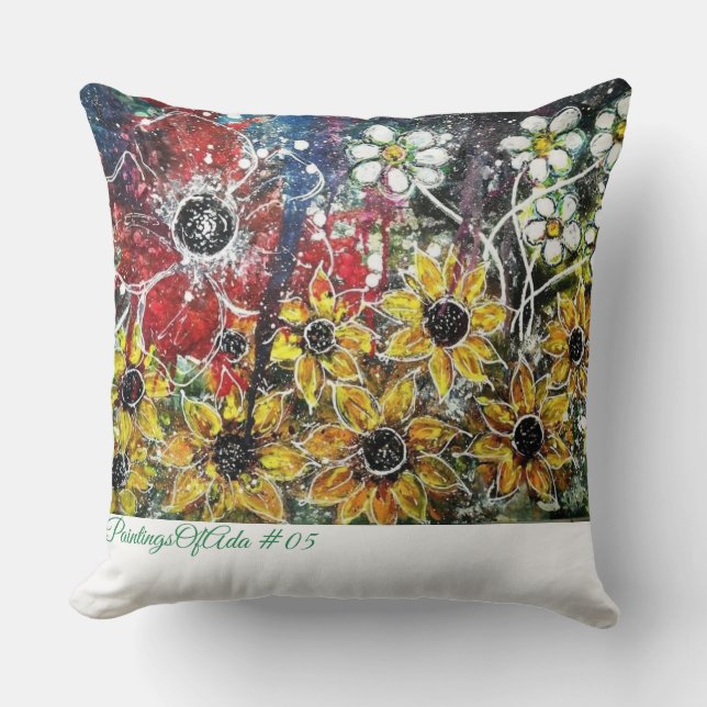 Almofada PinturasDoAda #05 - Artista - Travesseiro decorati (Frente)