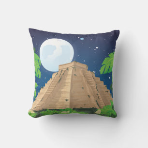 Almofada Pirâmide Aztec