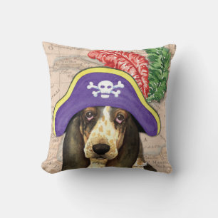 Almofada Pirata de Hound Basset