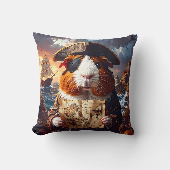 Almofada Pirate Guiné Pig (Frente)