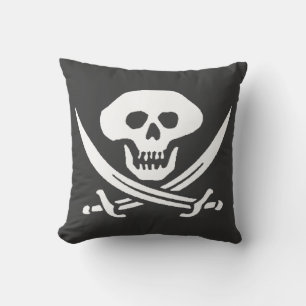 Almofada Pirate Jolly Roger Skull